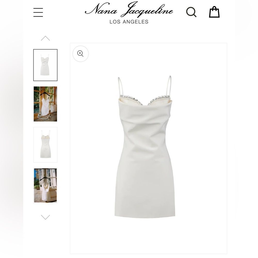 Nana Jacqueline Elsie Dress in white size XL